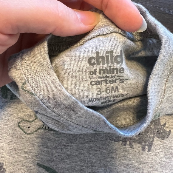 Dinosaur & Lion Snap Leg Romper, Child of Mine - Carter’s - Picture 2 of 6